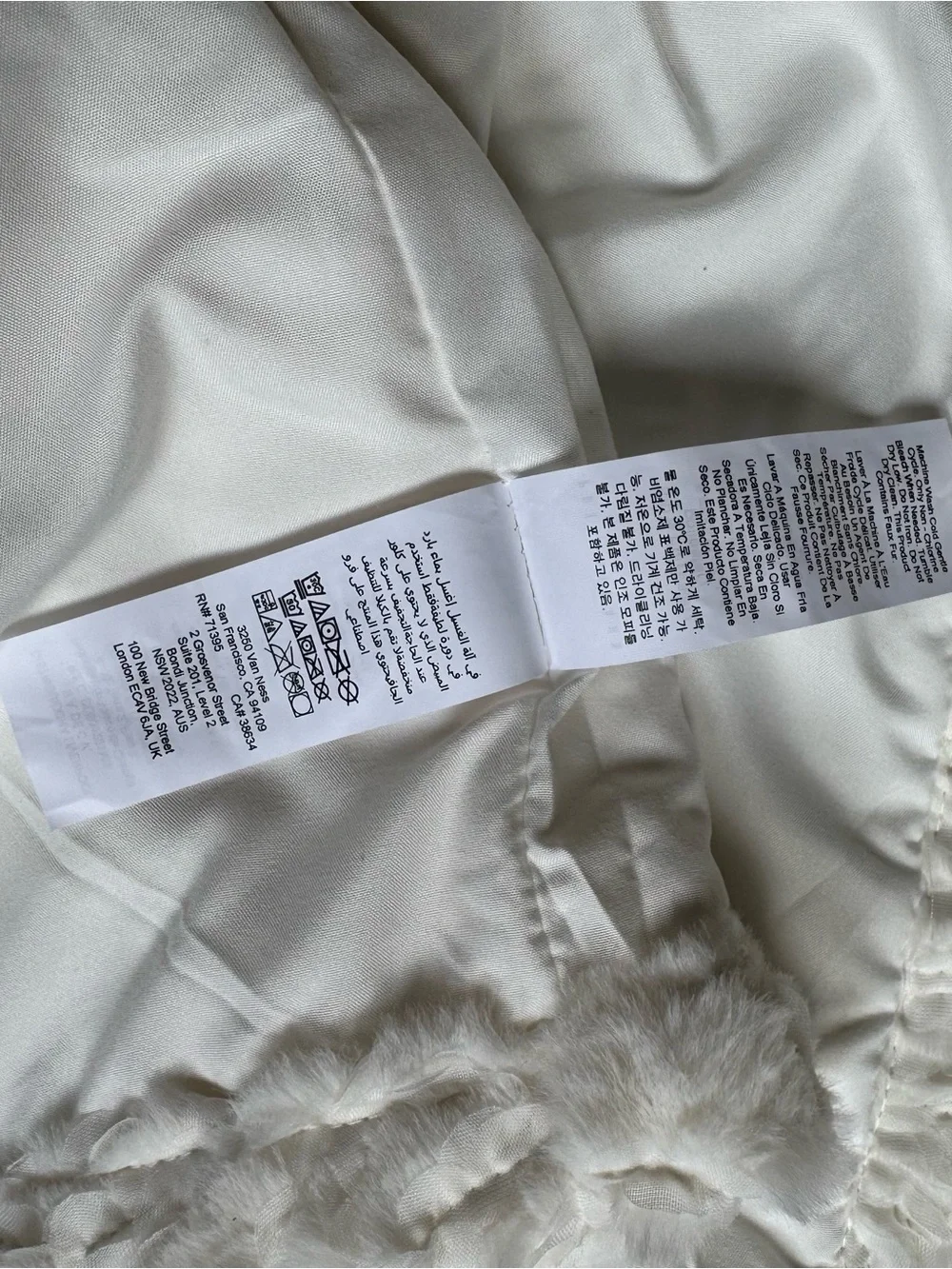 NWOT - LoveShackFancy Pottery Barn - Women’s Floral Robe in Ivory